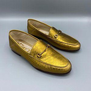 Sam Edelman Lorraine Gold Horse Bit Loafer 6
